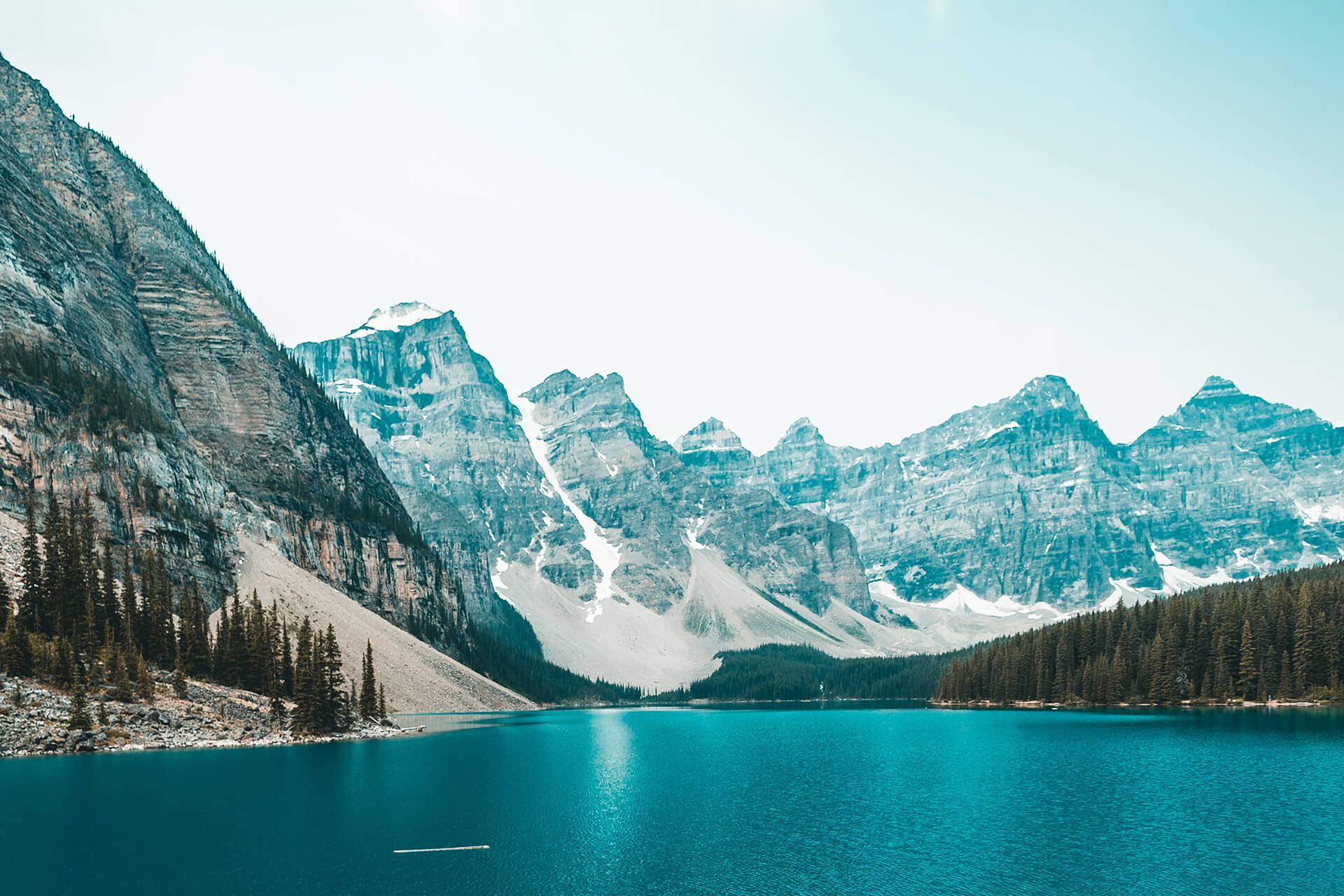 Canada tour — mountain lake